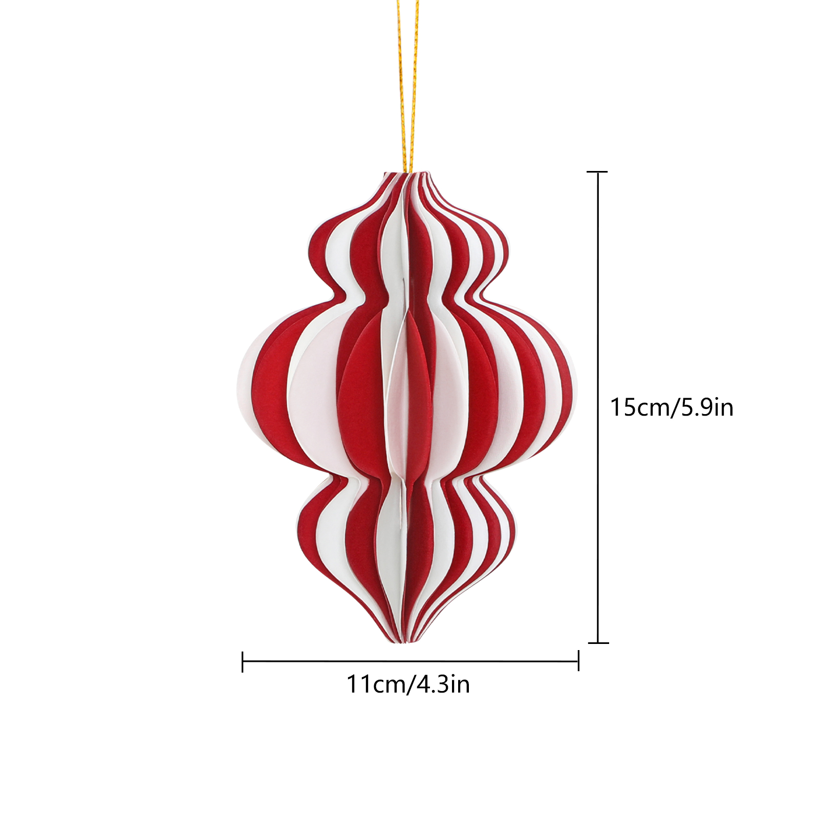 Mix color red and white Christmas tree ball ornaments decor-07.jpg